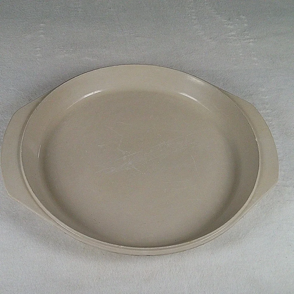 Vintage Tupperware Micro-Cook 4 Piece Set Almond Beige Casserole Bundt Muffin
